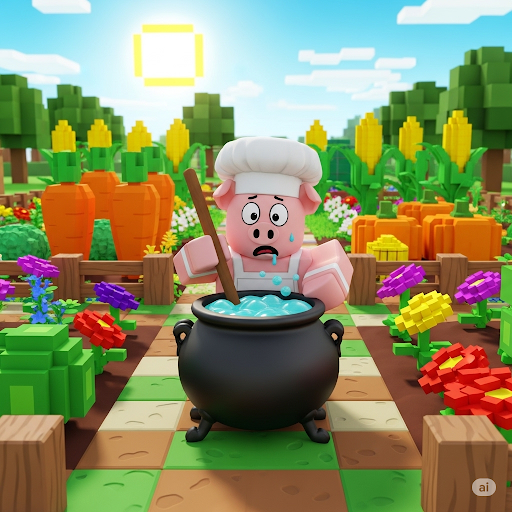 Image of the cooking pot in Grow a Garden