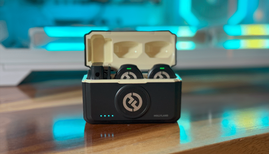 Case with open shot